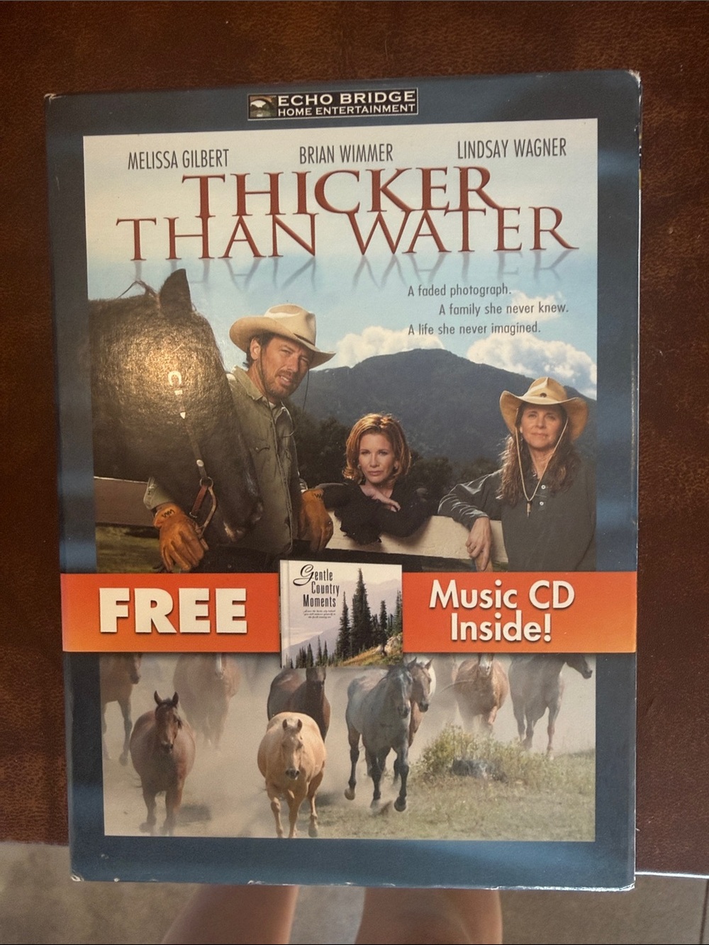 Thicker Than Water DVD with FREE Music CD Inside - Blue Cover